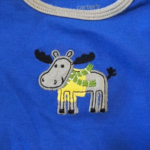 Carter's Baby Boy 2 piece Long Sleeve Bodysuit Set Size 3 Months - Picture 6 of 8